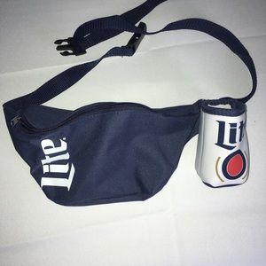 Miller Lite fanny pack bottle holder 🍺hands free!